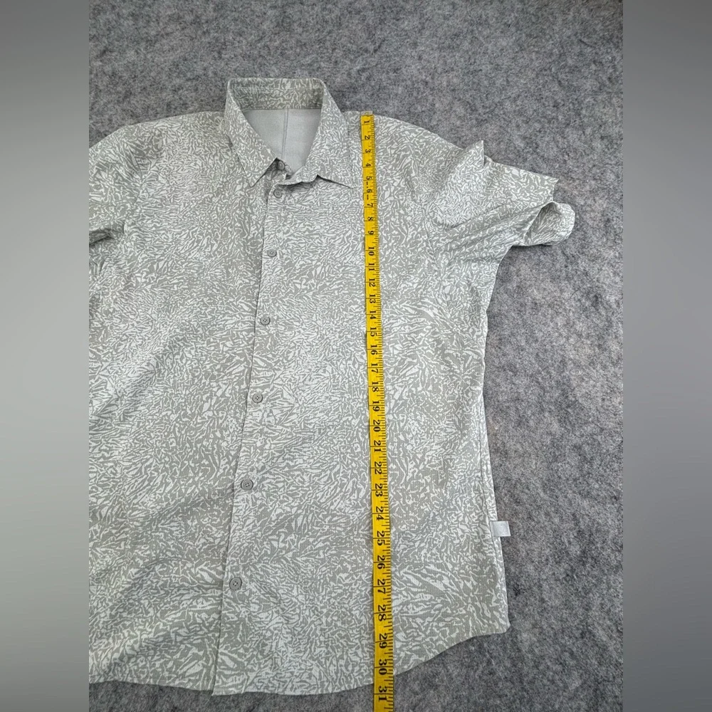 Lululemon | Airing Easy Shirt | Crunch Max Vapor Seal Grey | Men‎ XL - Picture 9 of 10
